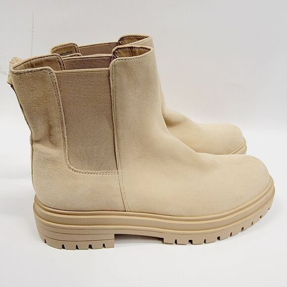 Gianni Bini Marvin Suede Lug Chelsea Combat Boot Size 8.5 9.5 NWT - Picture 4 of 8